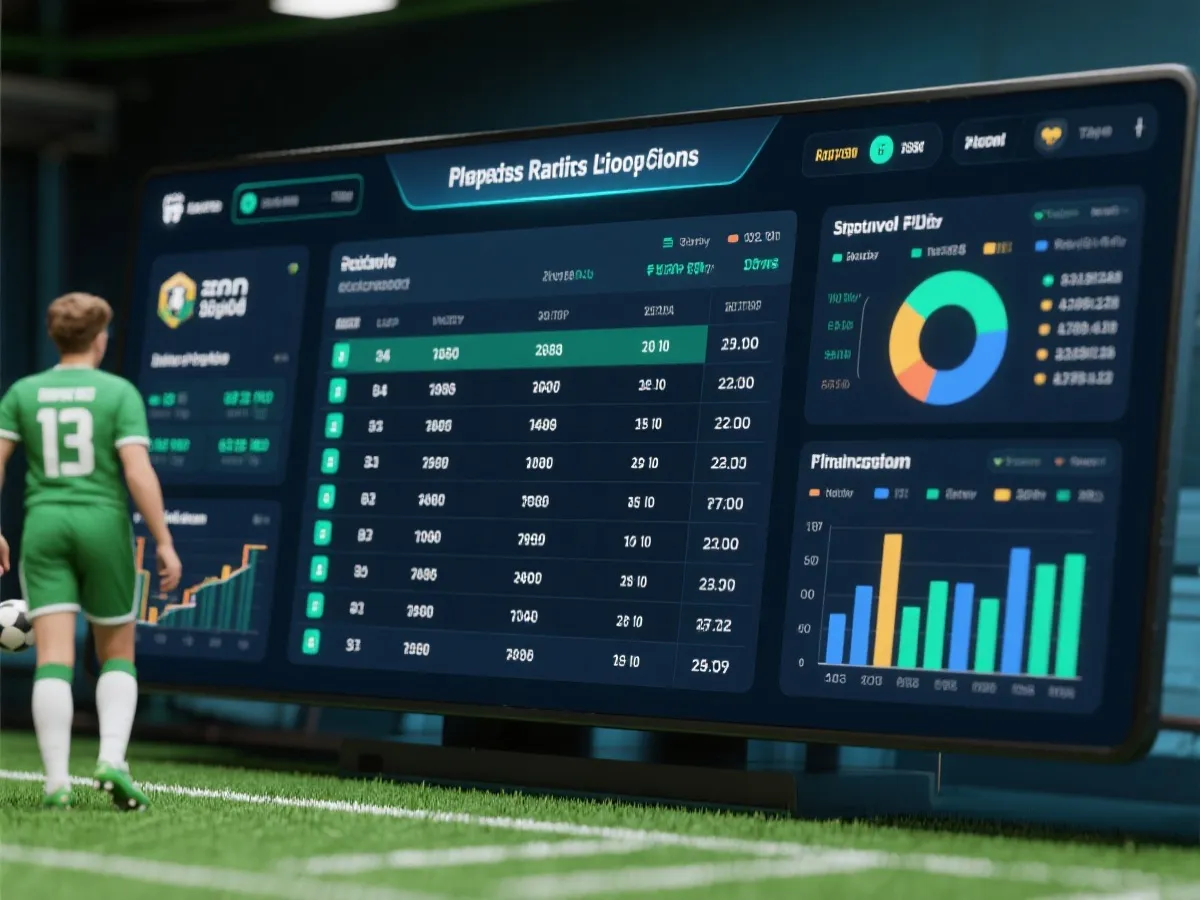 积分榜与比赛分析图示