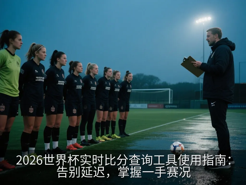 多设备同步展示世界杯数据与文字直播界面